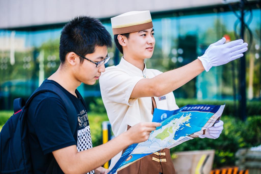 Weihai Haiyue Jianguo Hotel Екстериор снимка